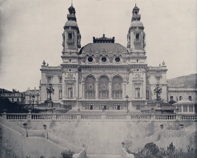 Sea Front of the Casino (s/v foto) av French Photographer
