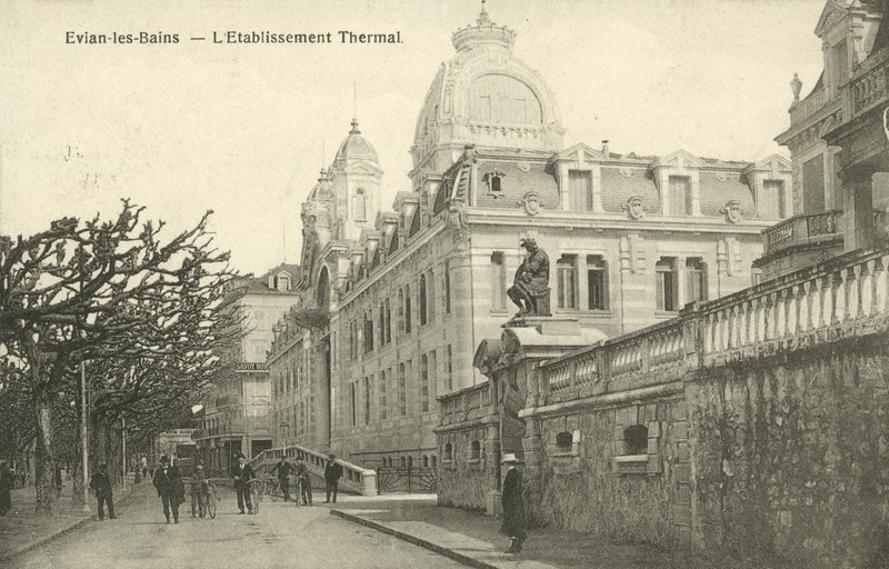 Thermal Baths, Evians Les Bains (s/v foto) av French Photographer