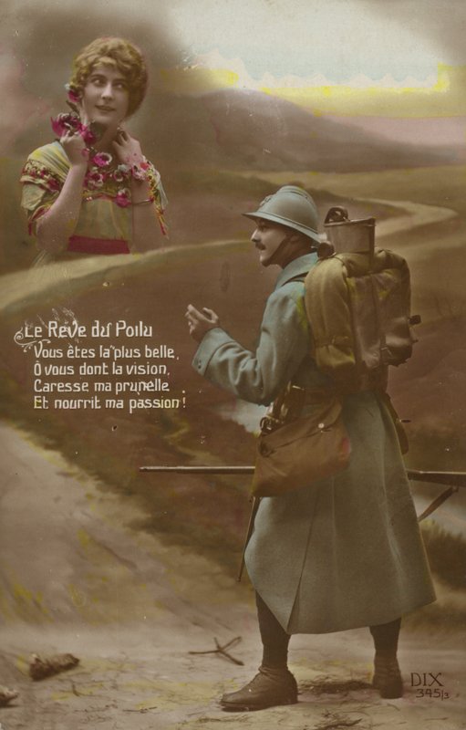 Drömmen om soldaten (tonad bild) av French Photographer