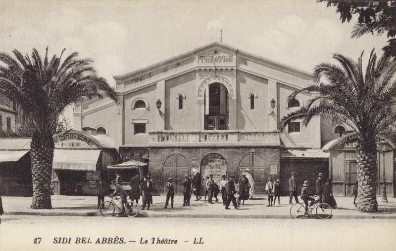 Teatern, Sidi Bel Abbes, Algeriet av French Photographer