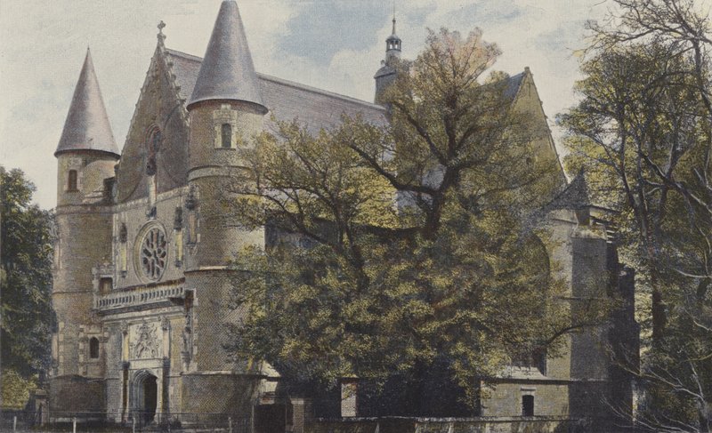 Tilloloy, Kyrka, S O sidovy av French Photographer