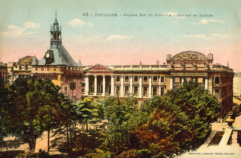 Toulouse, Capitolium, Dungeon, Square av French Photographer
