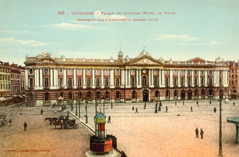Toulouse, Capitolium, Stadshuset av French Photographer
