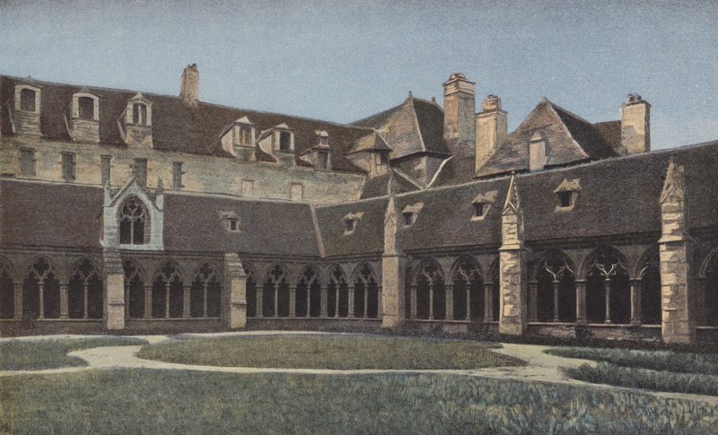 Treguier, Kloster, Interiörvy av French Photographer