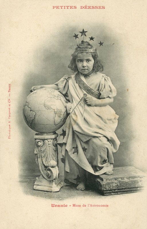 Uranie, astronomimusa (s/v foto) av French Photographer