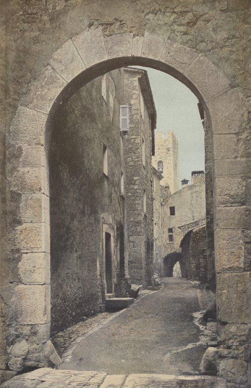 Vence, stadsporten av French Photographer