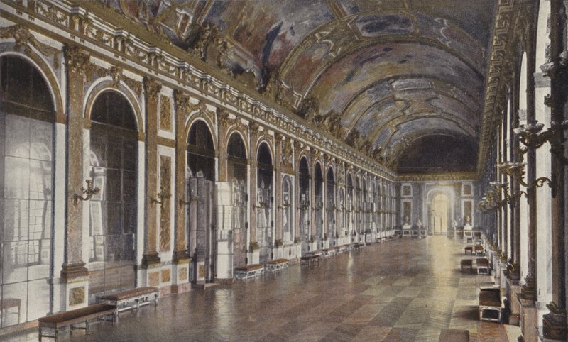 Versailles, Stora Spegelsalen av French Photographer