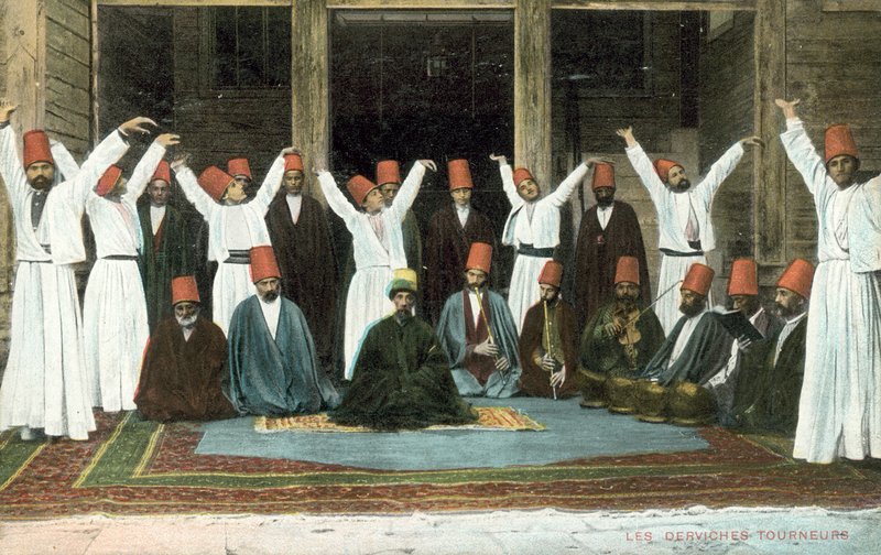 Virvlande dervischer, Turkiet av French Photographer