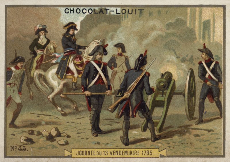 13 Vendemiaire 1795, franska revolutionen av French School