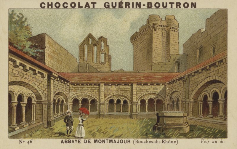 Klostret i Montmajour, Bouches-du-Rhone av French School