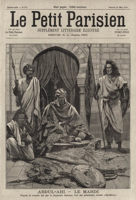 Abdallahi ibn Muhammad, efterträdare till Mahdi, islamisk härskare i Sudan av French School