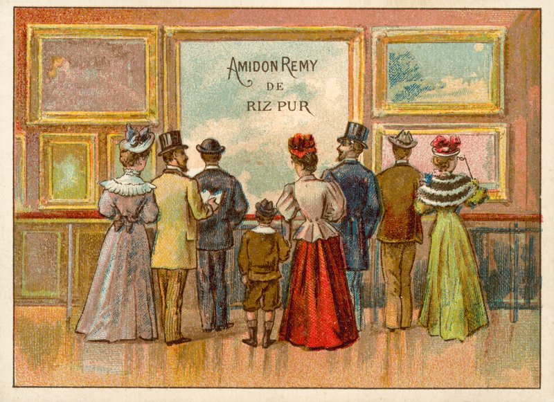 Annons för Amidon Remy de Riz Pur (chromolitho) av French School
