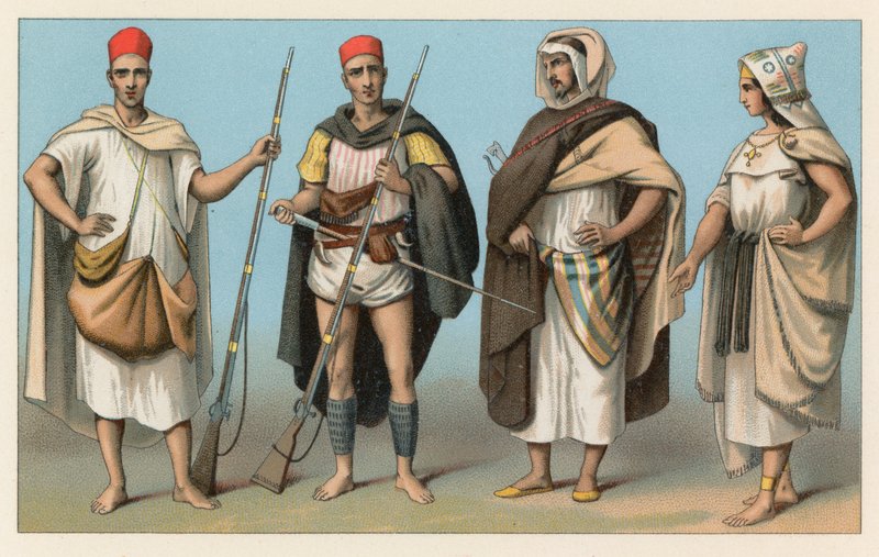 Afrika kostym av French School