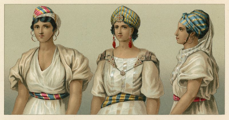 Afrika kostym av French School