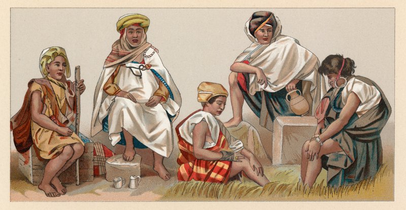 Afrika kostym av French School