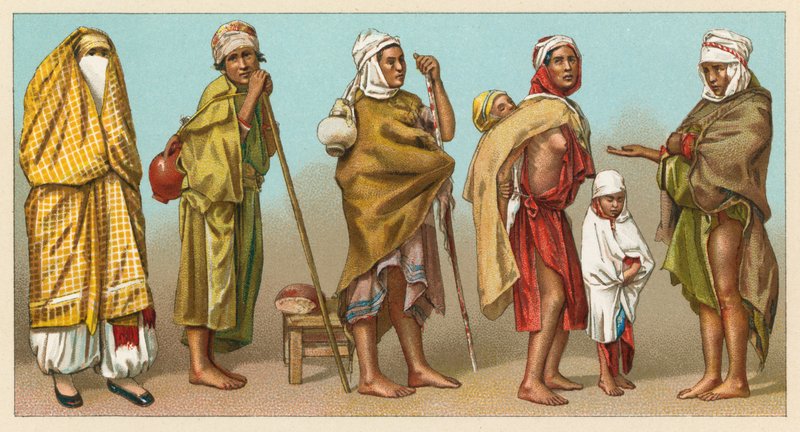 Afrika kostym av French School