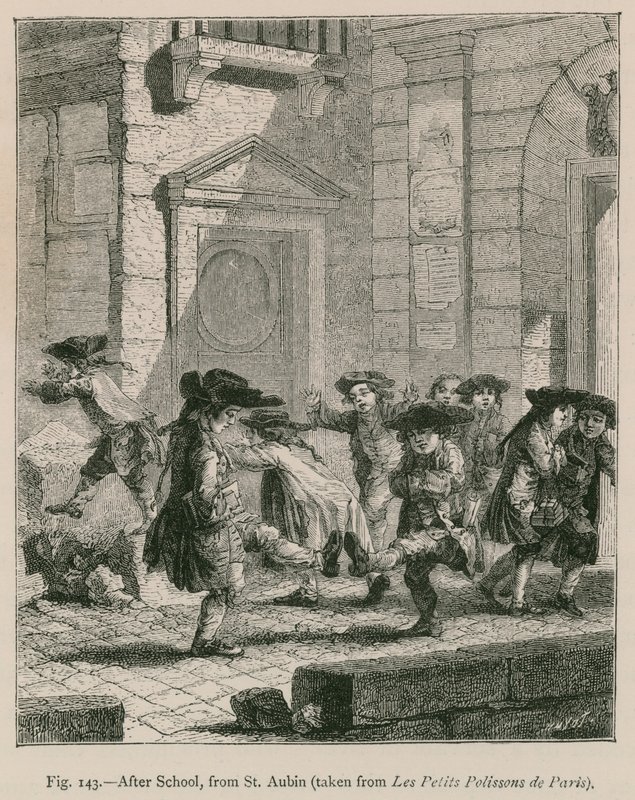 Efter skolan, från St. Aubin (tagen från Les Petits Polissons de Paris) av French School