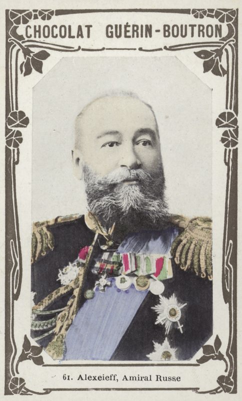 Alexeieff, Amiral Russe (färgat foto) av French School