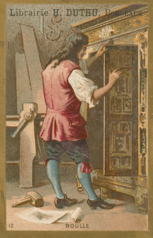 Andre Charles Boulle (1642-1732), fransk möbelsnickare av French School