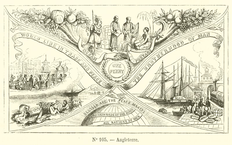 Angleterre (gravyr) av French School