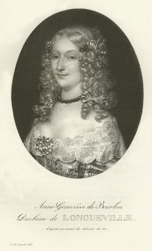 Anne-Geneviève de Bourbon, hertiginna av Longueville av French School