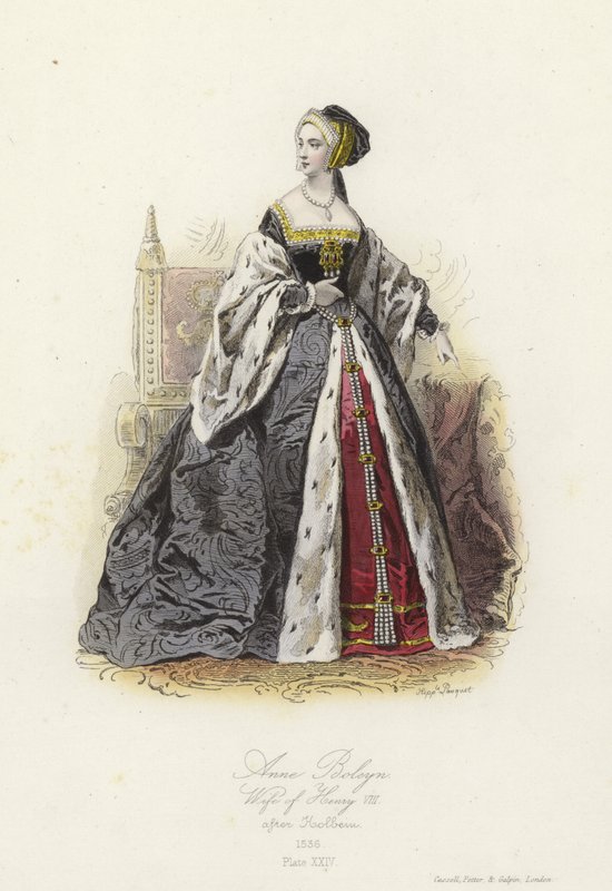 Anne Boleyn, andra fru till Henry VIII av England av French School