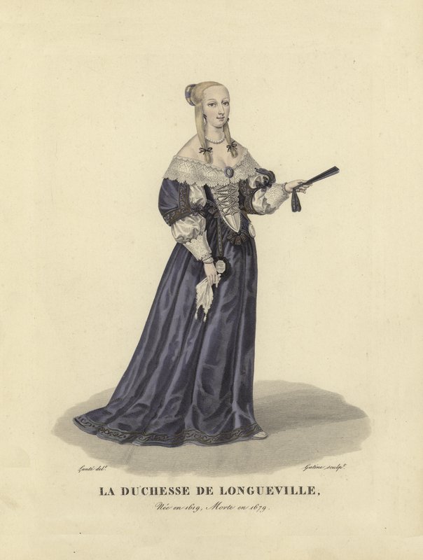 Anne Genevieve de Bourbon, hertiginna av Longueville av French School