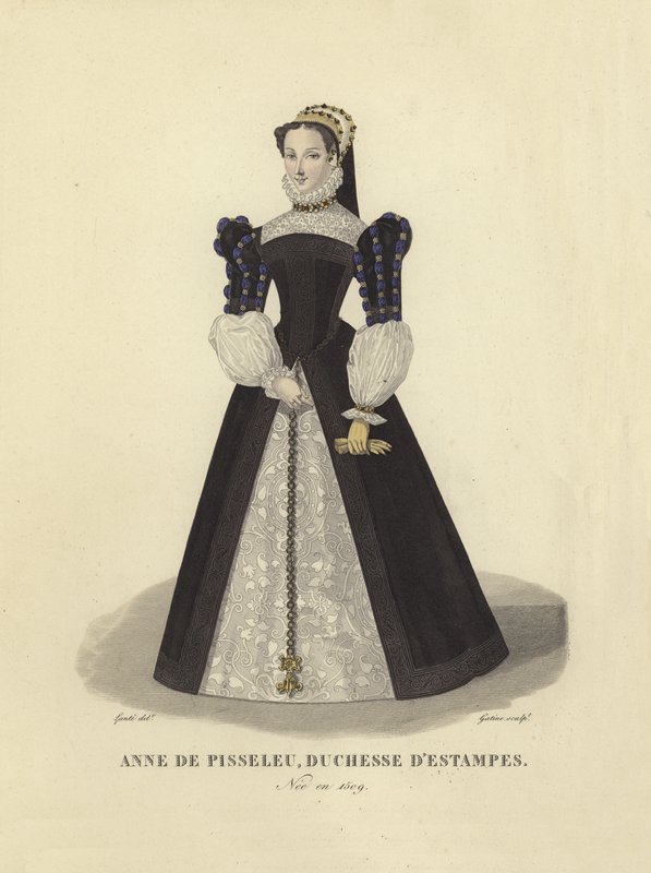 Anne de Pisseleu, hertiginna av Etampes av French School