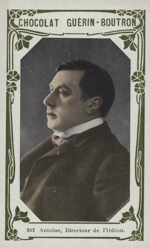 Antoine, direktör för Odeon (färgad bild) av French School