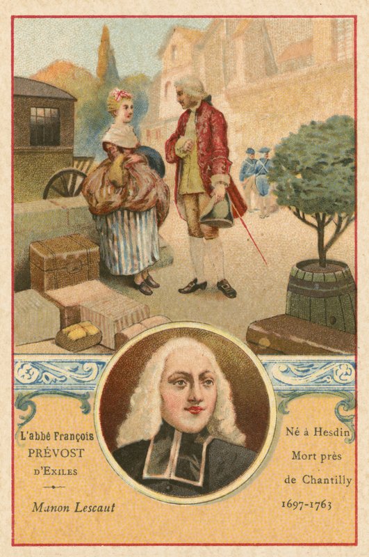 Antoine Francois Prevost, fransk författare av French School