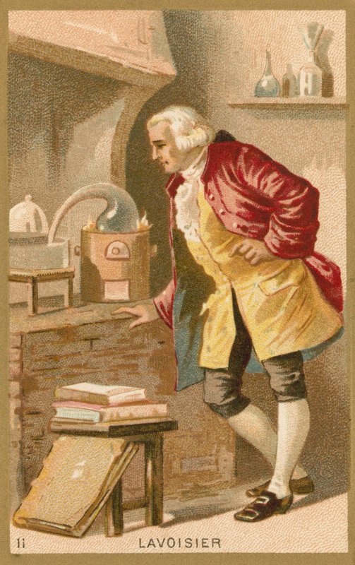 Antoine Lavoisier, fransk kemist av French School