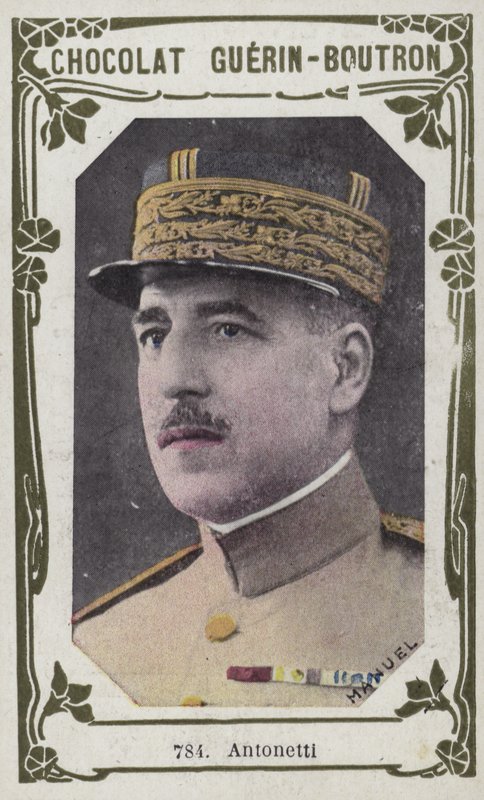 Antonetti (färgad bild) av French School