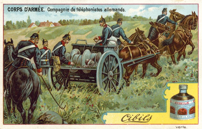 Army Corps - tyskt telefonbolag av French School
