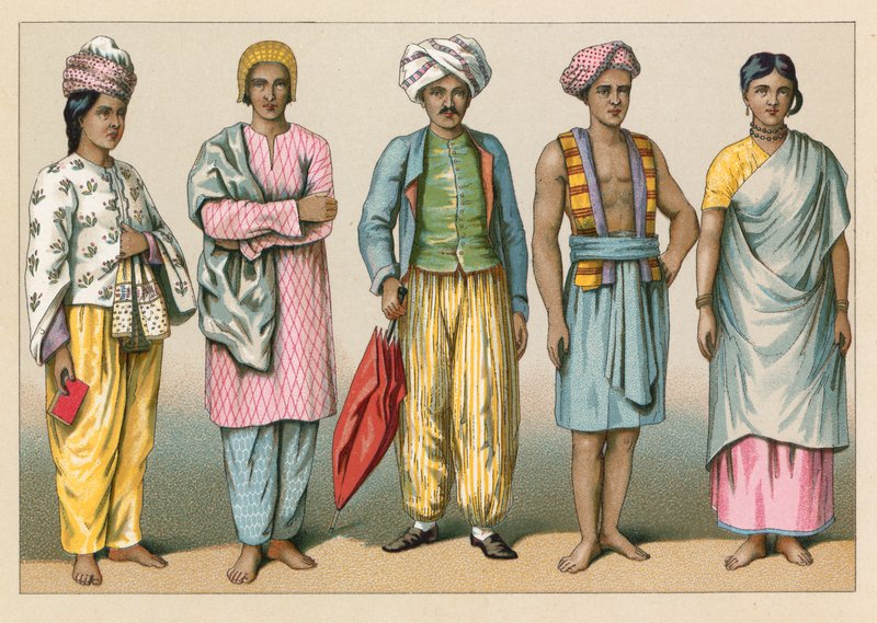 Asia Costumeswed av French School