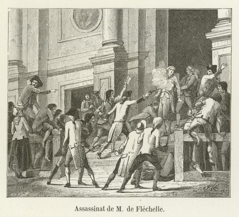 Mordet på Madame de Flehelle av French School