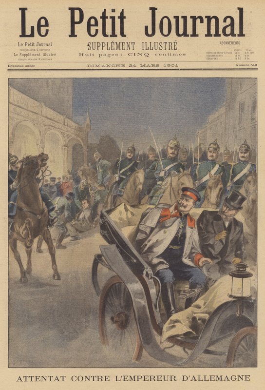 Mordförsök på tyska kejsaren Wilhelm II av French School