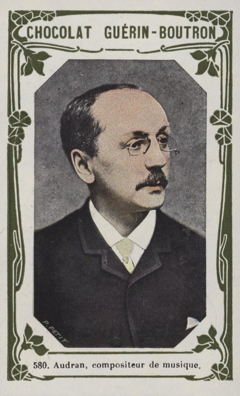 Audran, musikkompositör (färgad bild) av French School