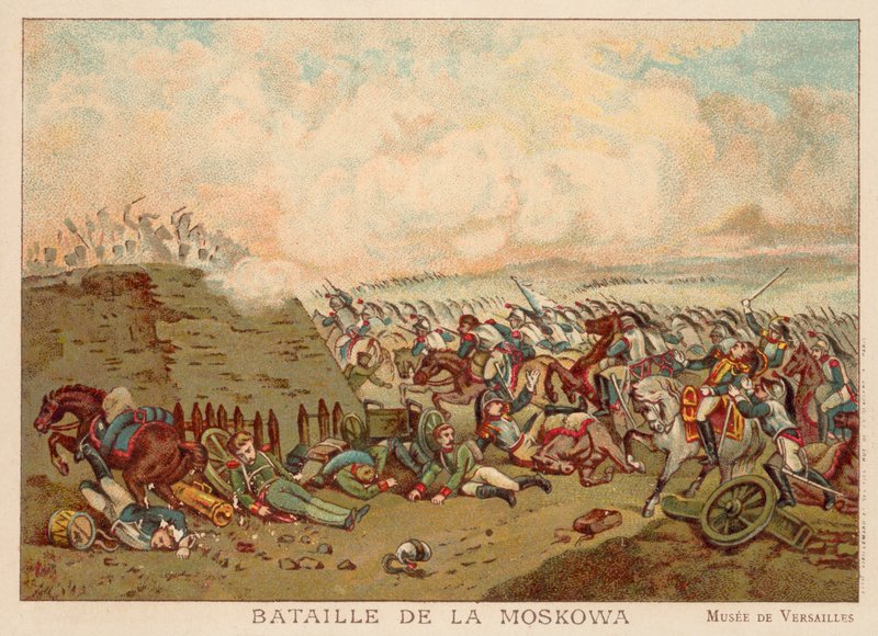Slaget vid Borodino, Ryssland av French School