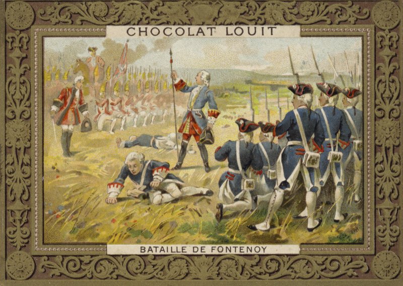 Slaget vid Fontenoy, 1745 av French School