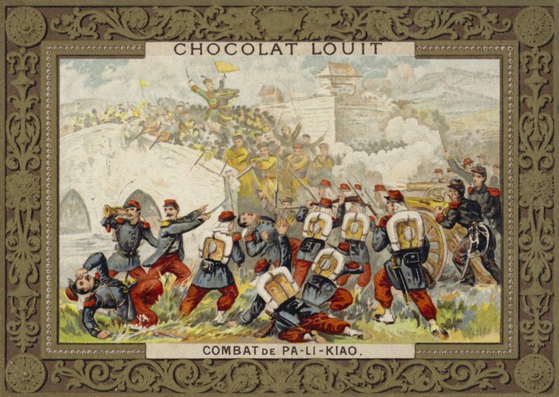 Slaget vid Palikao, Peking, andra opiumkriget, 1860 av French School