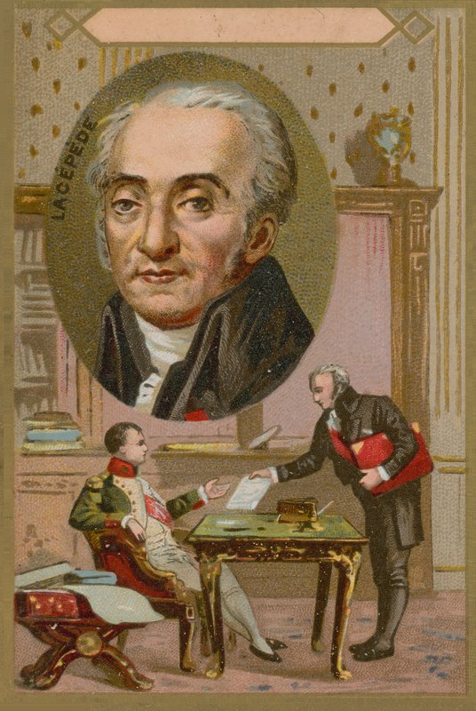 Bernard Germain de Lacepede, fransk naturforskare (1756-1825) av French School