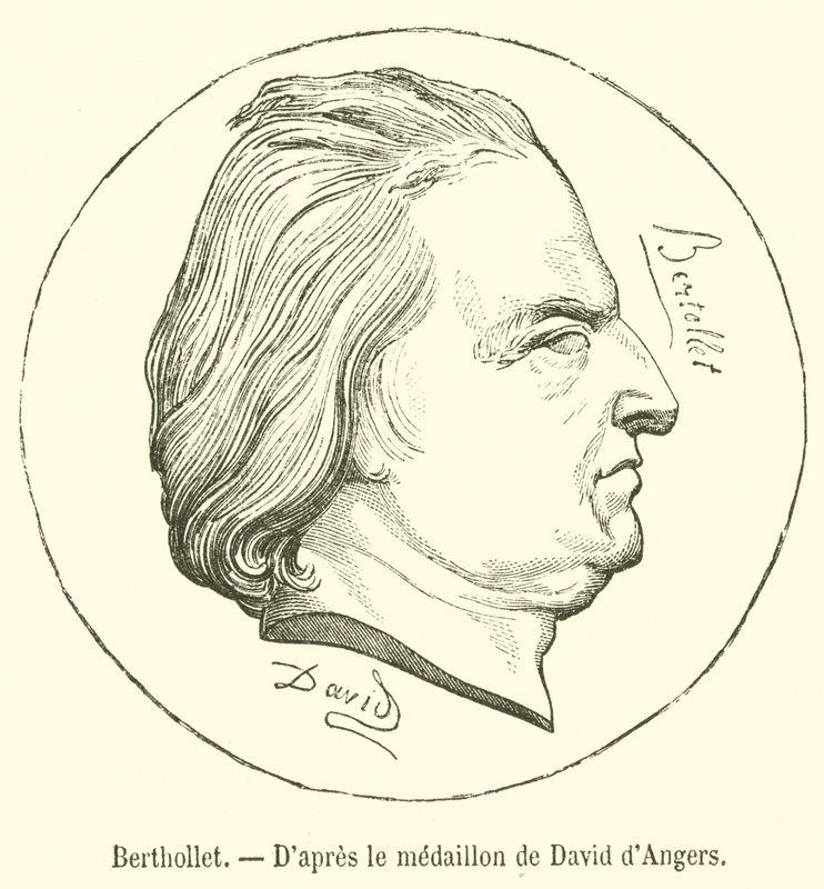 Berthollet (gravyr) av French School