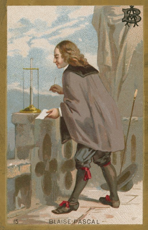 Blaise Pascal, fransk matematiker och fysiker av French School