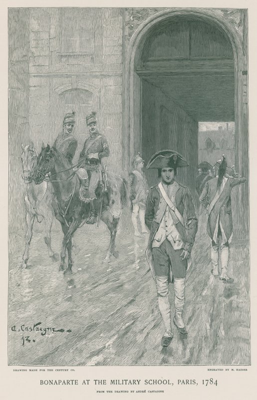 Bonaparte på Militärskolan av French School