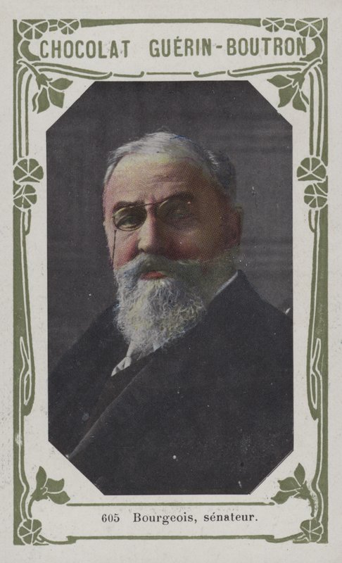 Bourgeois, senator (färgad bild) av French School