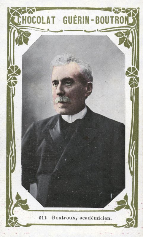 Boutroux, academicien (färgad bild) av French School