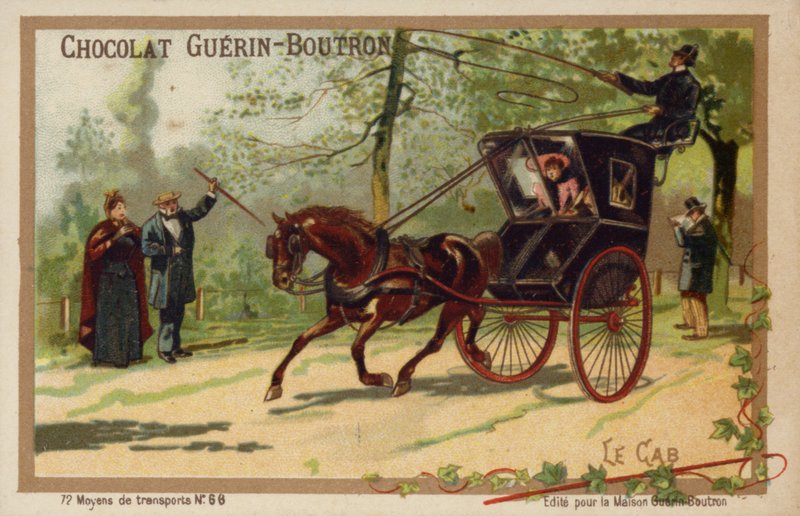 Hytt (chromolitho) av French School