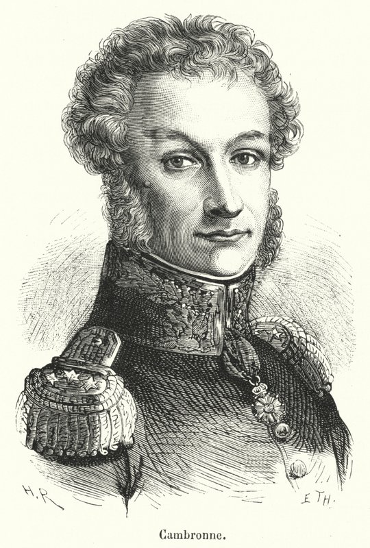 Cambronne (gravyr) av French School