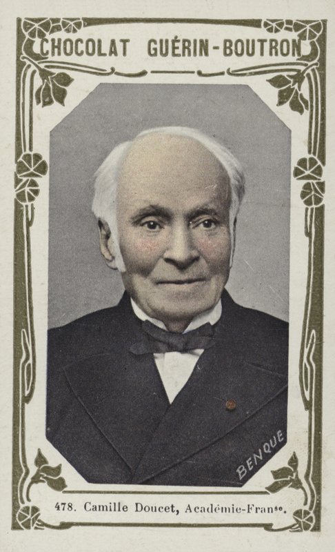 Camille Doucet, Academie-Francaise (färgad bild) av French School