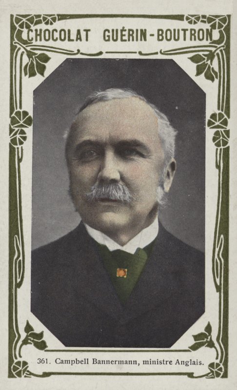 Campbell Bannerman, brittisk minister (färgfoto) av French School